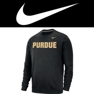 Nike Purdue Crewneck Sweatshirt